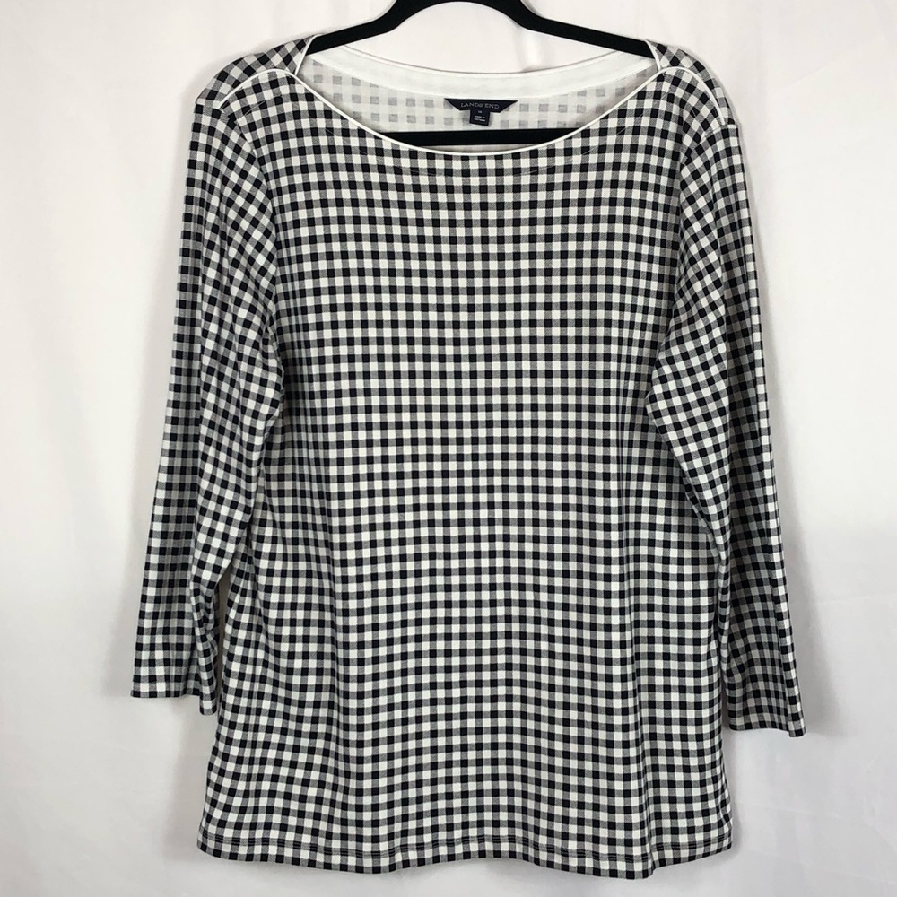 Lands end | Plaid Top
